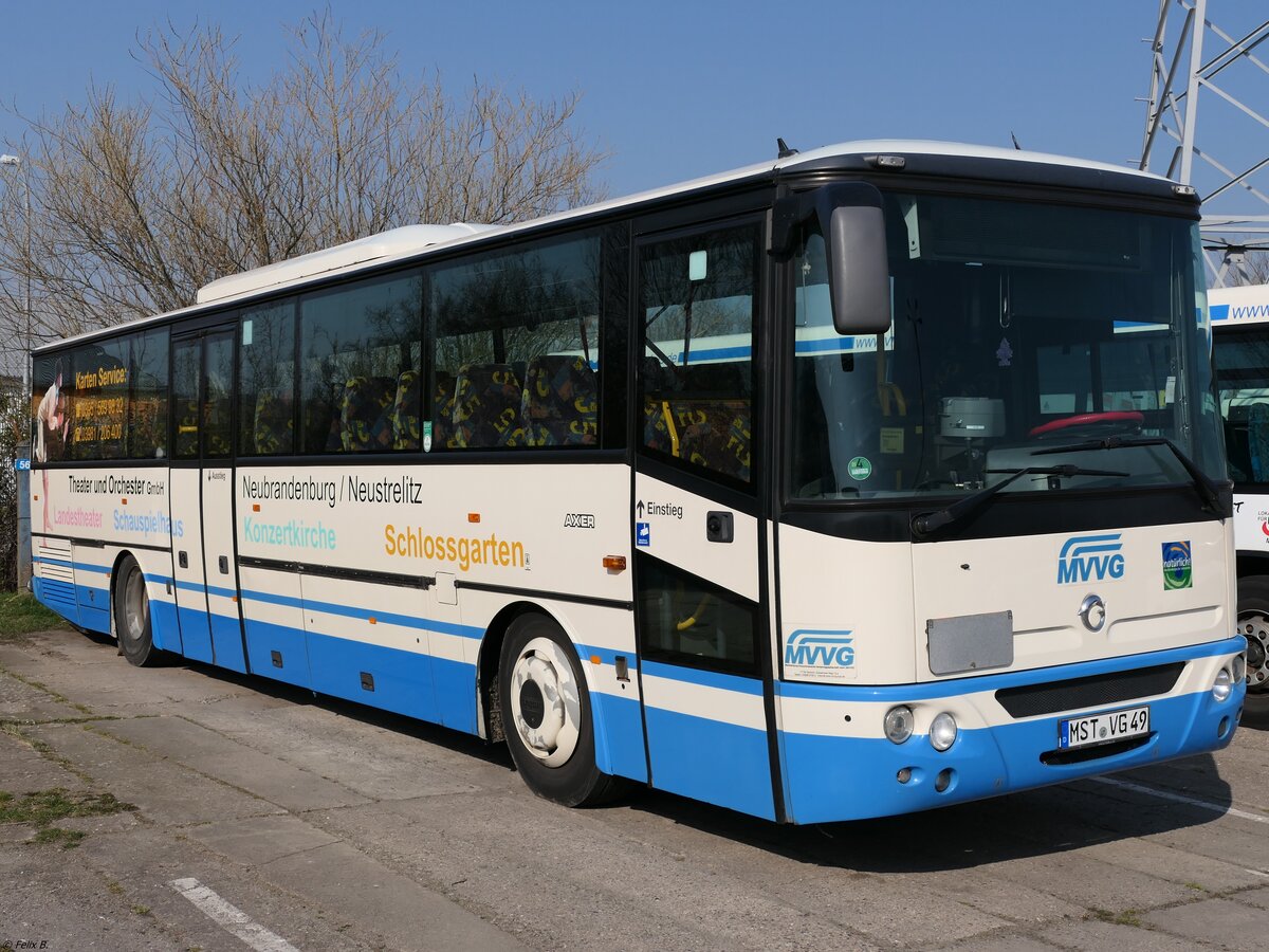 Irisbus Axer der MVVG in Neubrandenburg. 