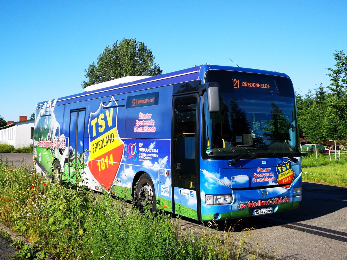 Irisbus Crossway der MVVG in Bredenfelde.