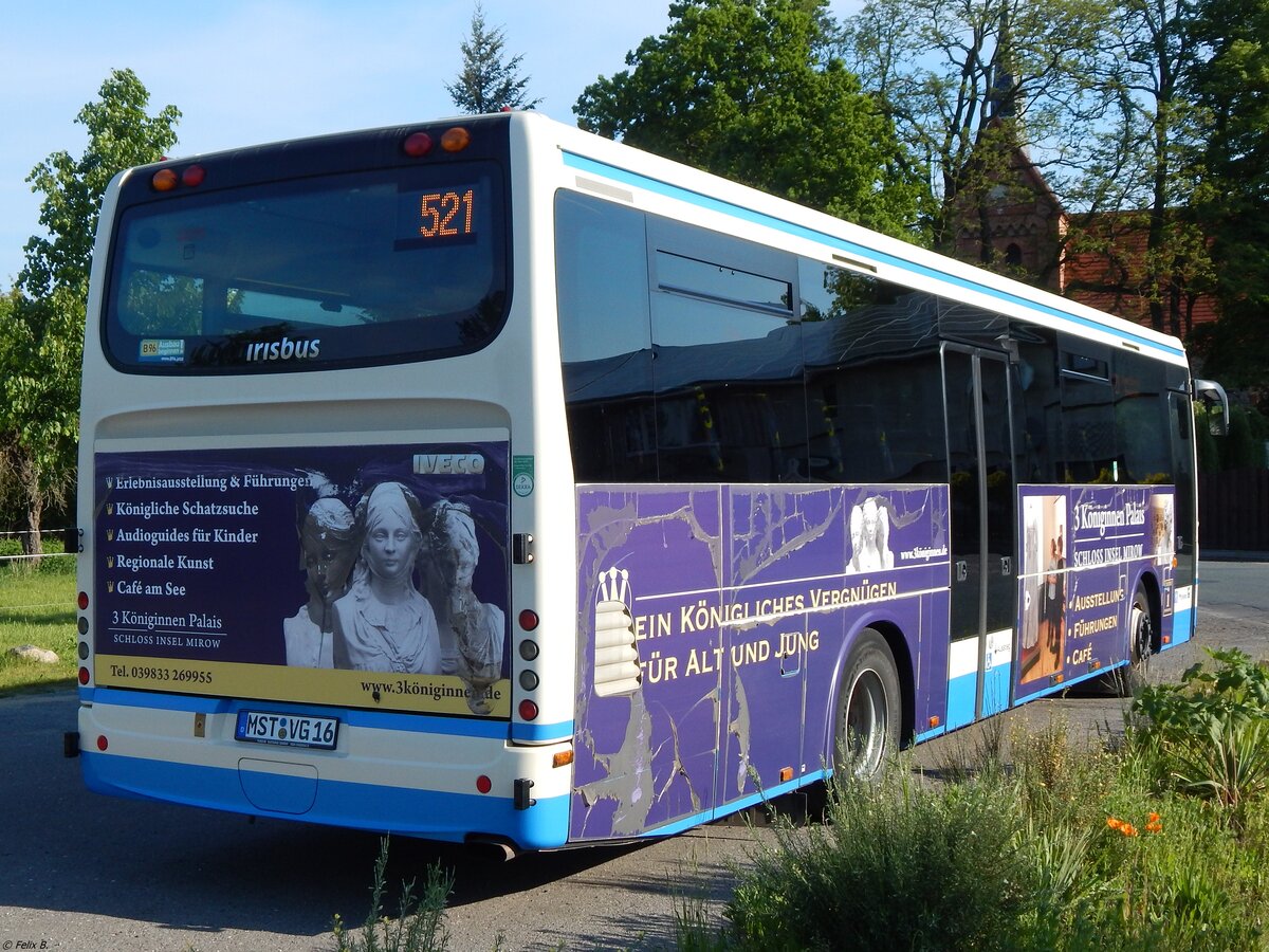 Irisbus Crossway der MVVG in Bredenfelde.