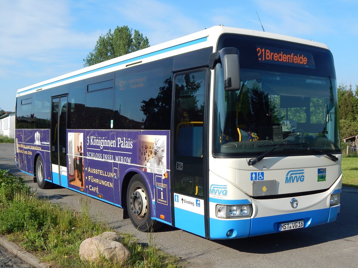 Irisbus Crossway der MVVG in Bredenfelde.