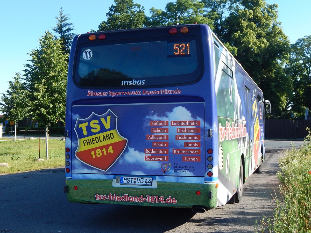 Irisbus Crossway der MVVG in Bredenfelde.