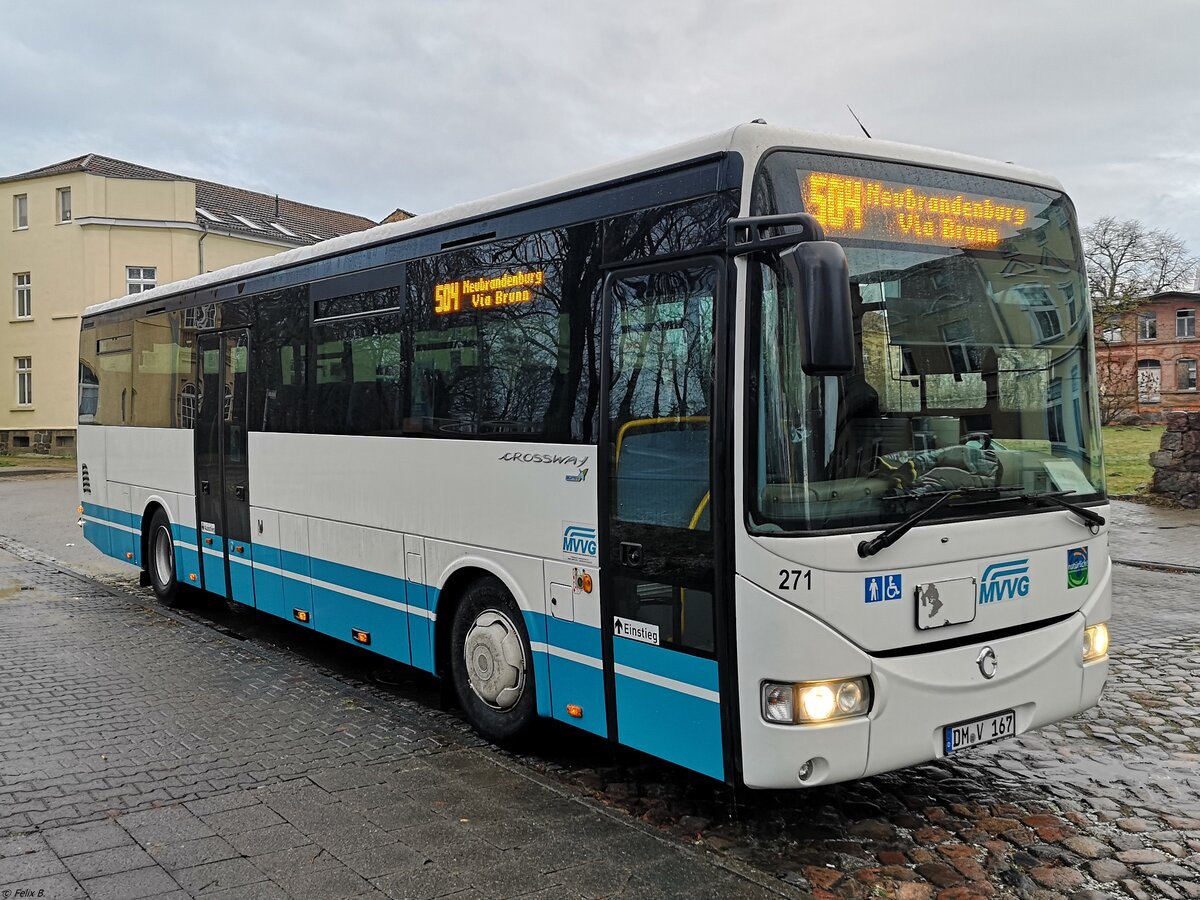 Irisbus Crossway der MVVG in Friedland.