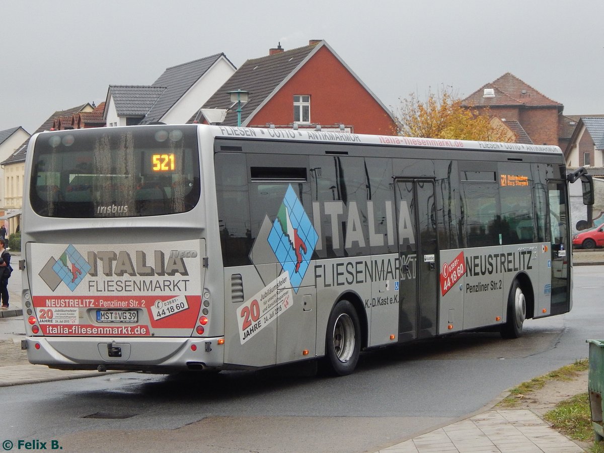 Irisbus Crossway der MVVG in Neubrandenburg.