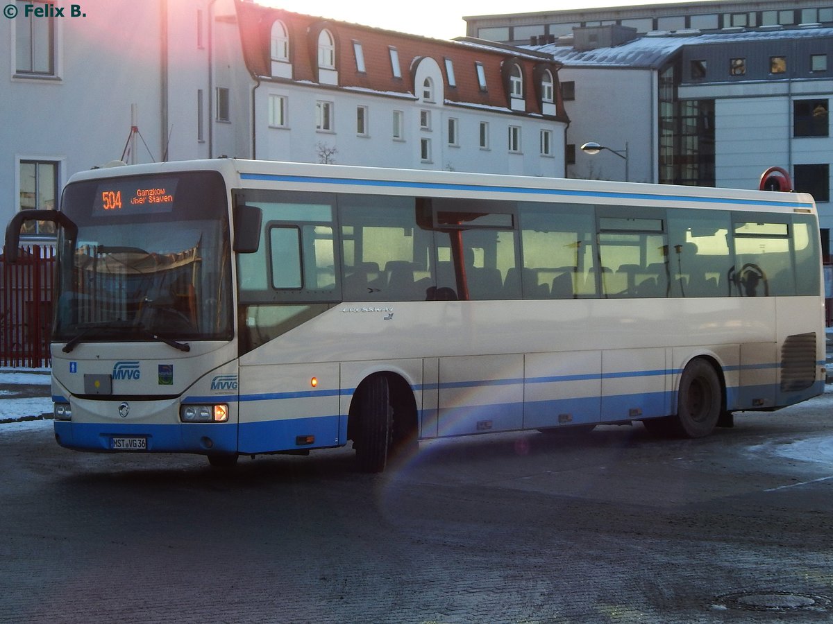 Irisbus Crossway der MVVG in Neubrandenburg.