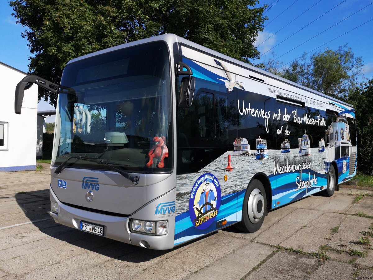 Irisbus Crossway der MVVG in Neubrandenburg.