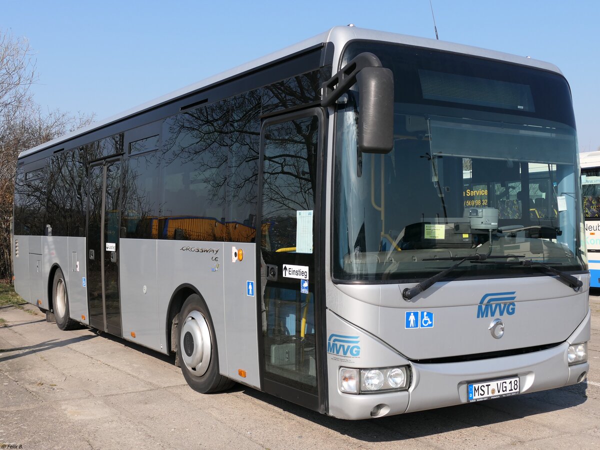 Irisbus Crossway der MVVG in Neubrandenburg.