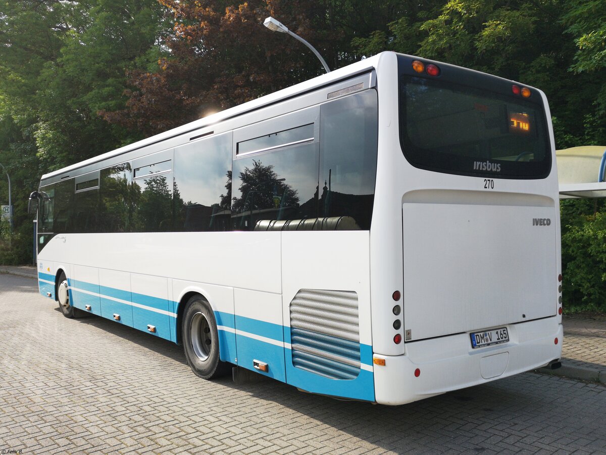 Irisbus Crossway der MVVG in Strasburg.