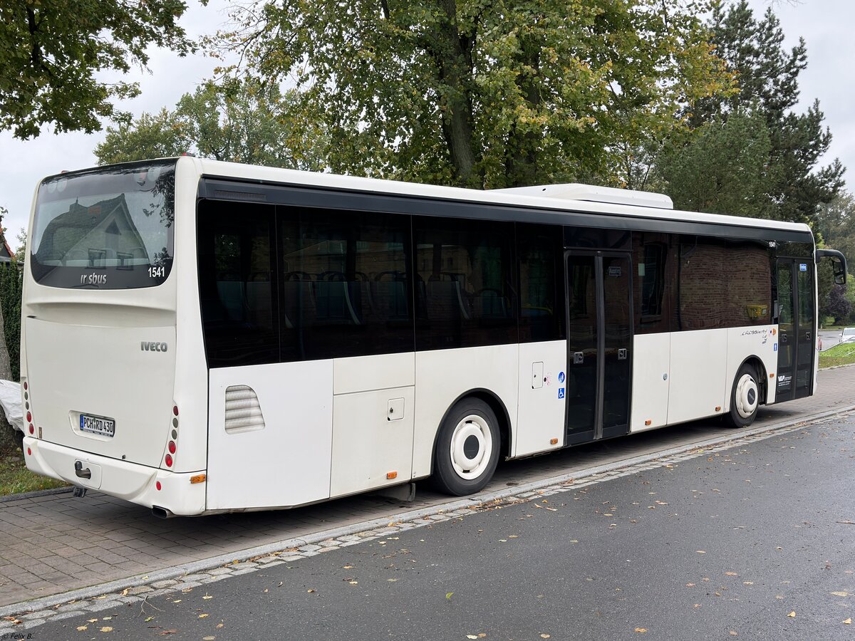 Irisbus Crossway der Verkehrsgesellschaft Ludwigslust-Parchim mbH in Plau am See.