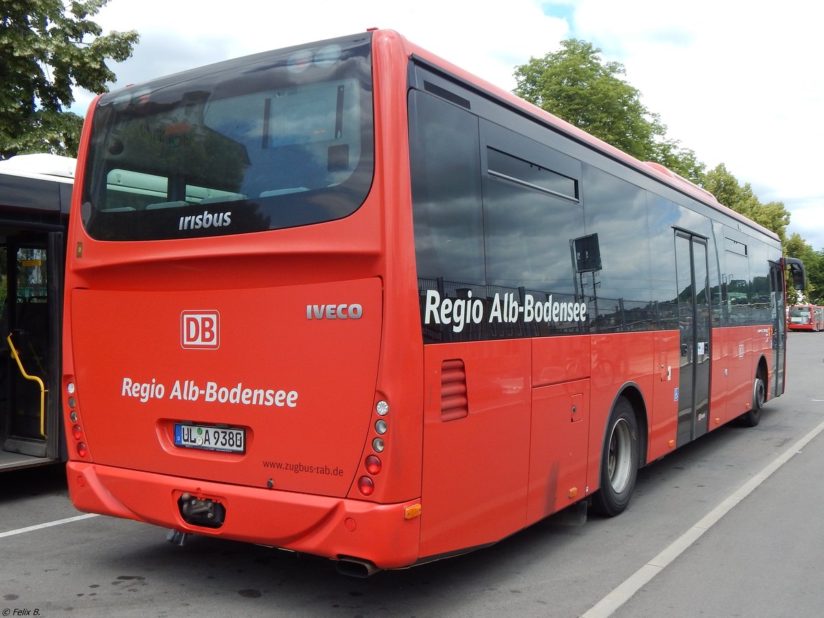 Irisbus Crossway von ZugBus Regionalverkehr Alb-Bodensee in Ulm.