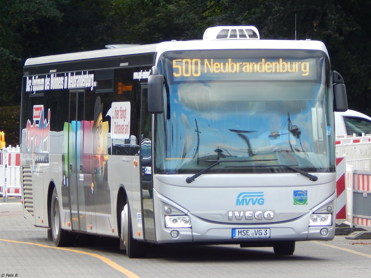 Iveco Crossway der MVVG in Neubrandenburg.
