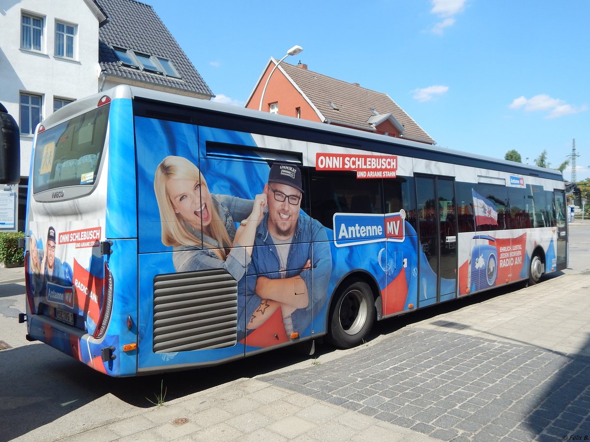 Iveco Crossway der MVVG in Neubrandenburg.