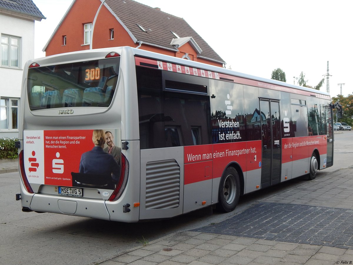 Iveco Crossway der MVVG in Neubrandenburg. 