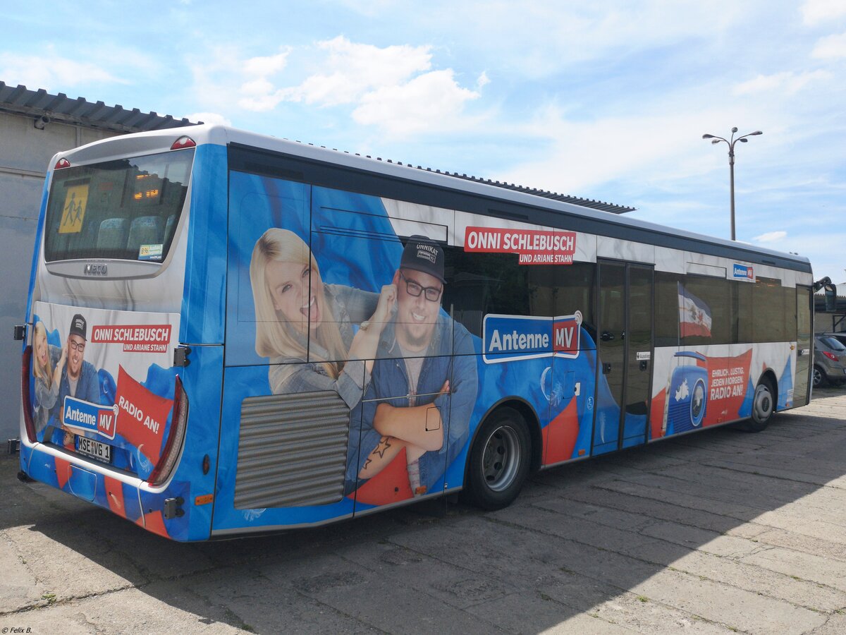 Iveco Crossway der MVVG in Neubrandenburg.