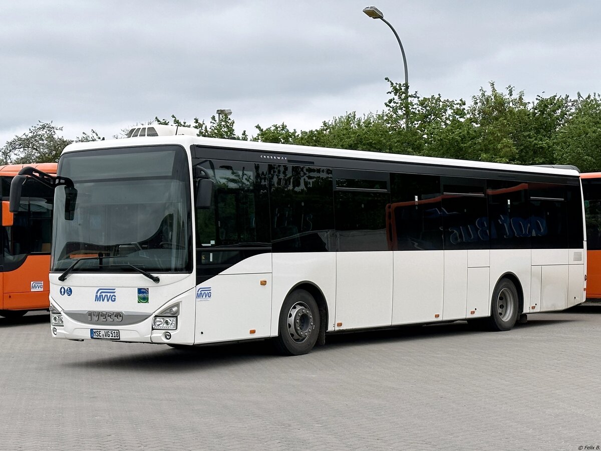 Iveco Crossway der MVVG in Waren.