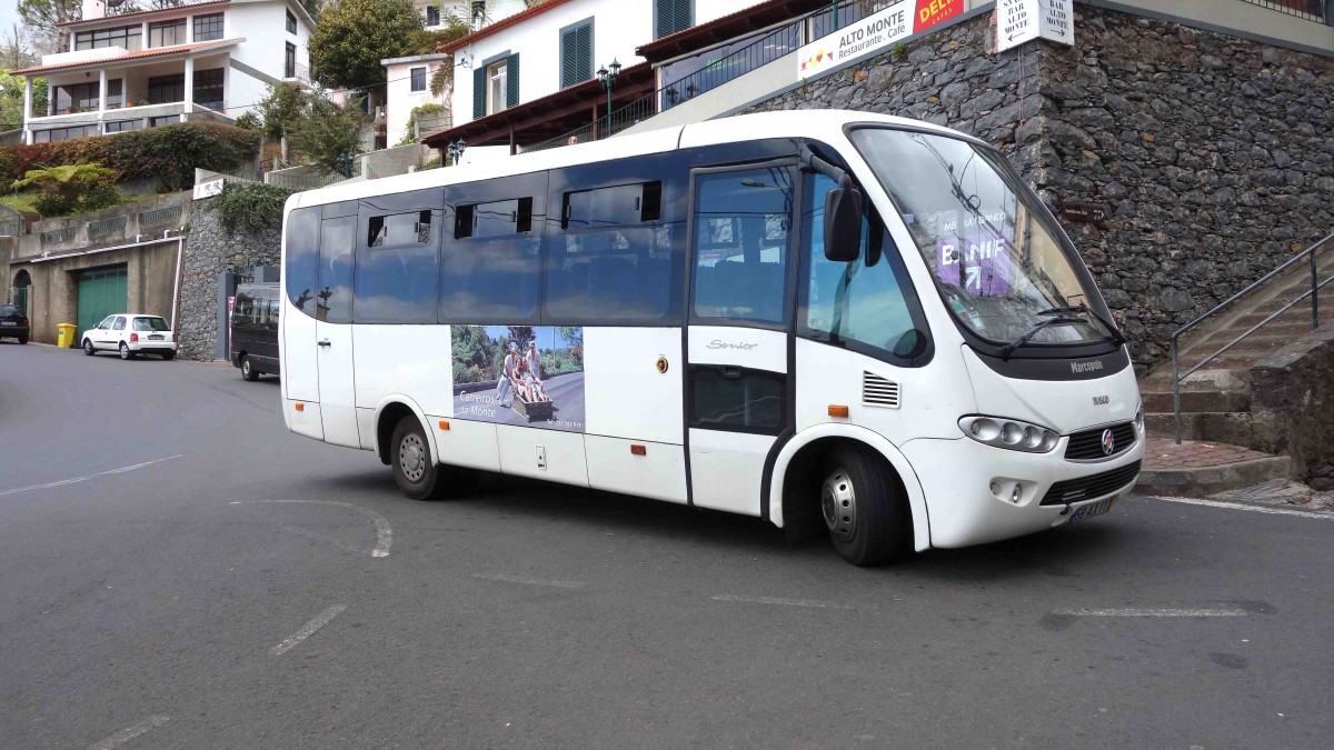 Iveco Marcopolo, gesehen in Funchal/Madeira im Mrz 2015