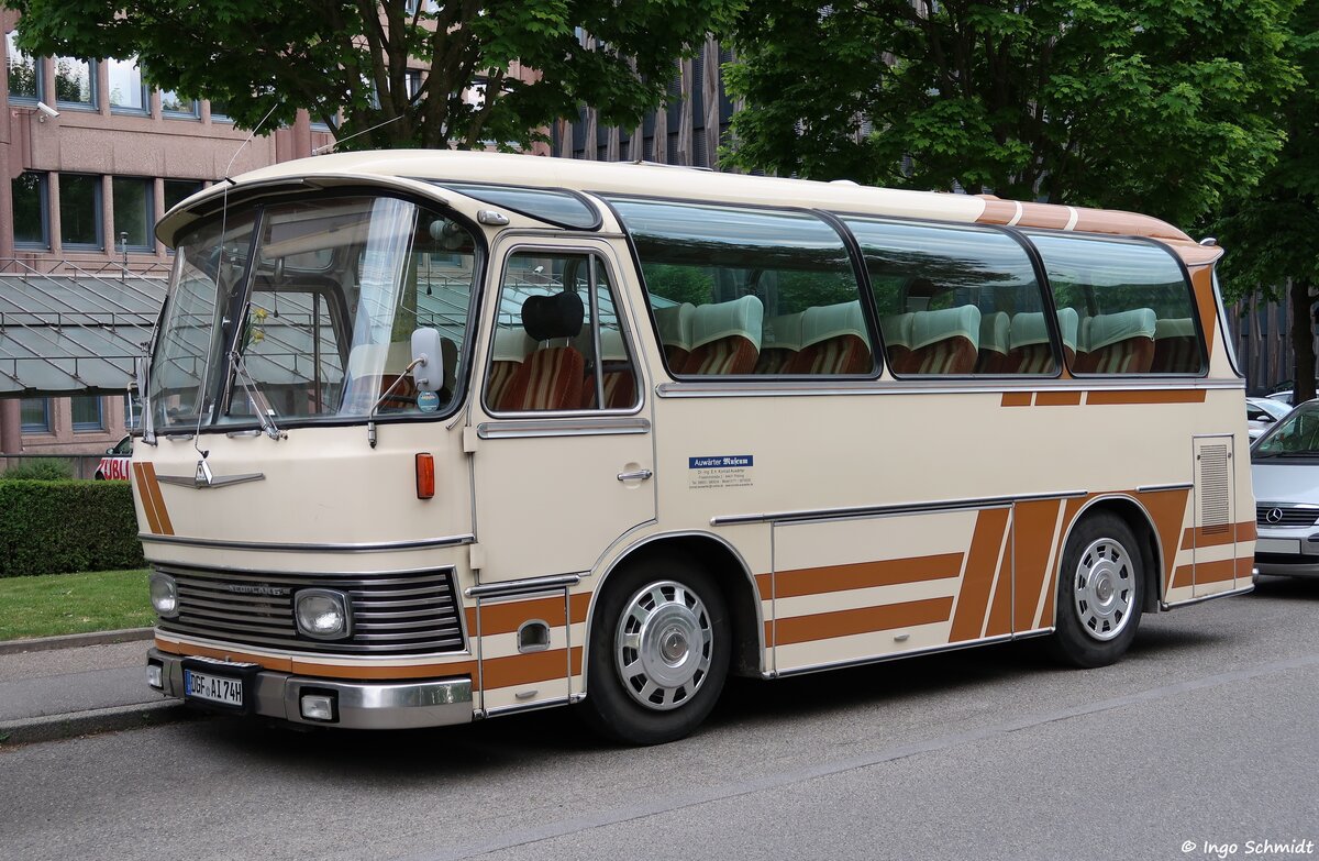 Konrad Auwärter aus Pilsting | DGF-AI 74H | Neoplan ND 6 | 16.05.2025 in Stuttgart
