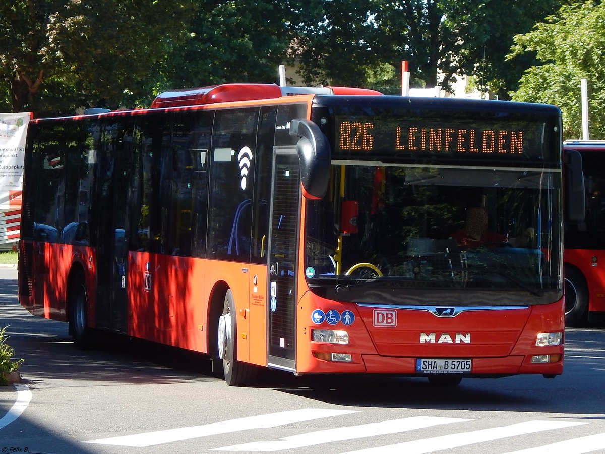 MAN Lion's City von Friedrich Müller Omnibusunternehmen aus Deutschland in Tübingen.