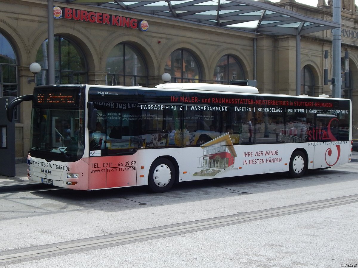 MAN Lion's City von GR Omnibus in Esslingen.