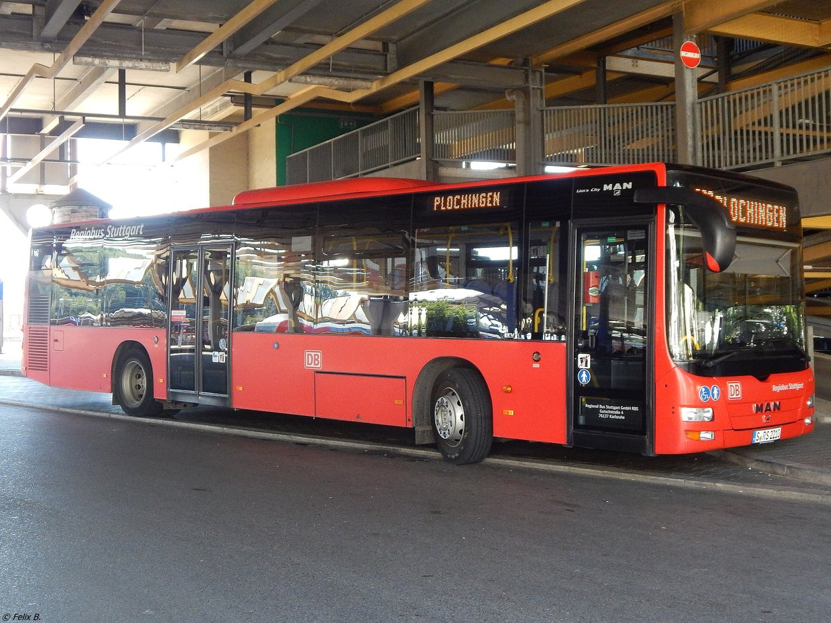 MAN Lion's City von Regiobus Stuttgart in Plochingen.