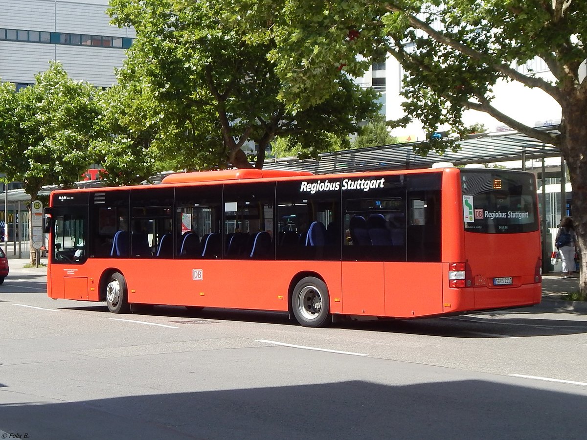 MAN Lion's City von Regiobus Stuttgart in Sindelfingen.