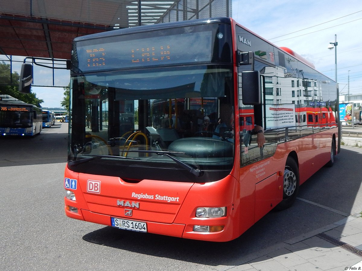MAN Lion's City von Regiobus Stuttgart in Böblingen.