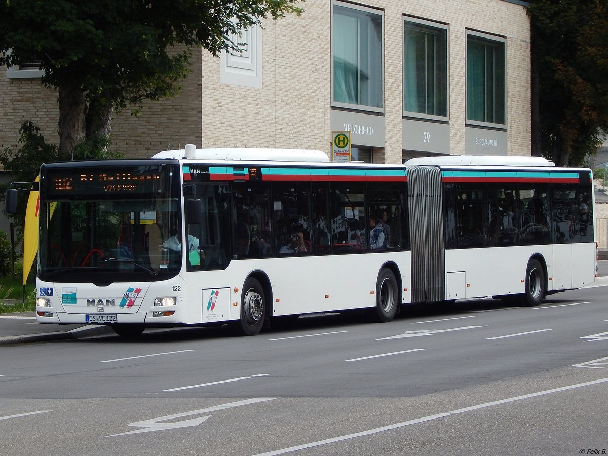 MAN Lion's City der Städtischer Verkehrsbetrieb Esslingen in Esslingen.
