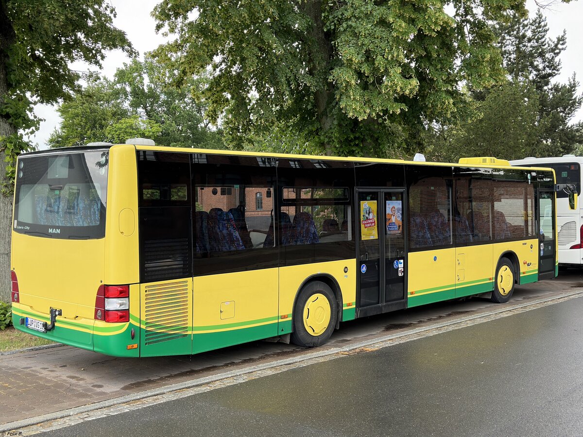 MAN Lion's City der Verkehrsgesellschaft Ludwigslust-Parchim mbH in Plau am See.