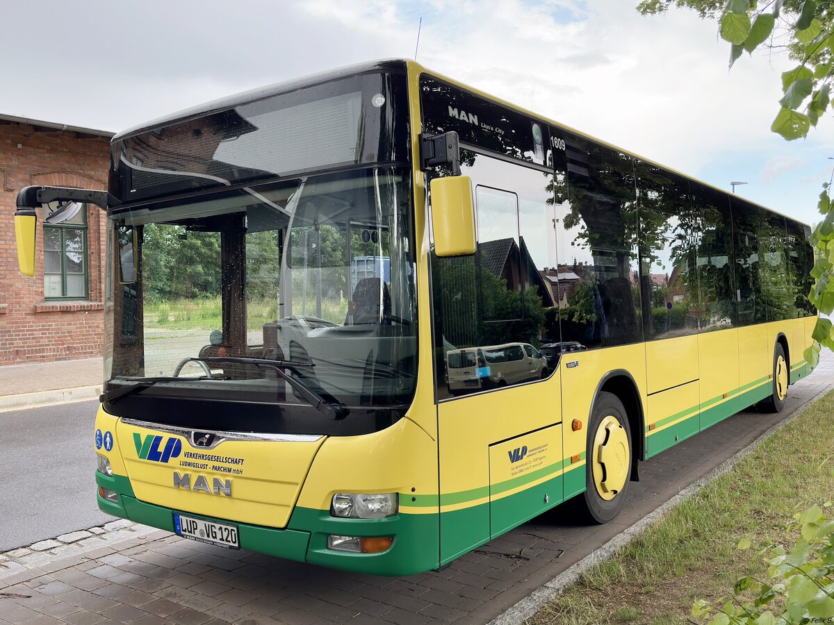 MAN Lion's City der Verkehrsgesellschaft Ludwigslust-Parchim mbH in Plau am See.