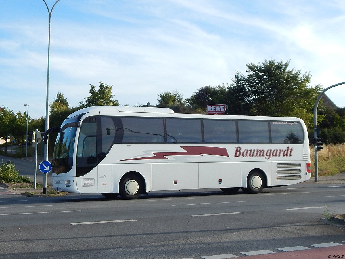 MAN Lion's Coach von Baumgardt aus Deutschland in Neubrandenburg.