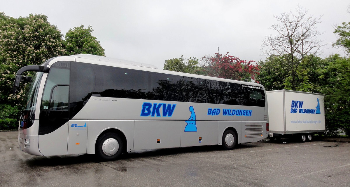 MAN Lions Coach von BKW Reisen aus der BRD in Krems gesehen.