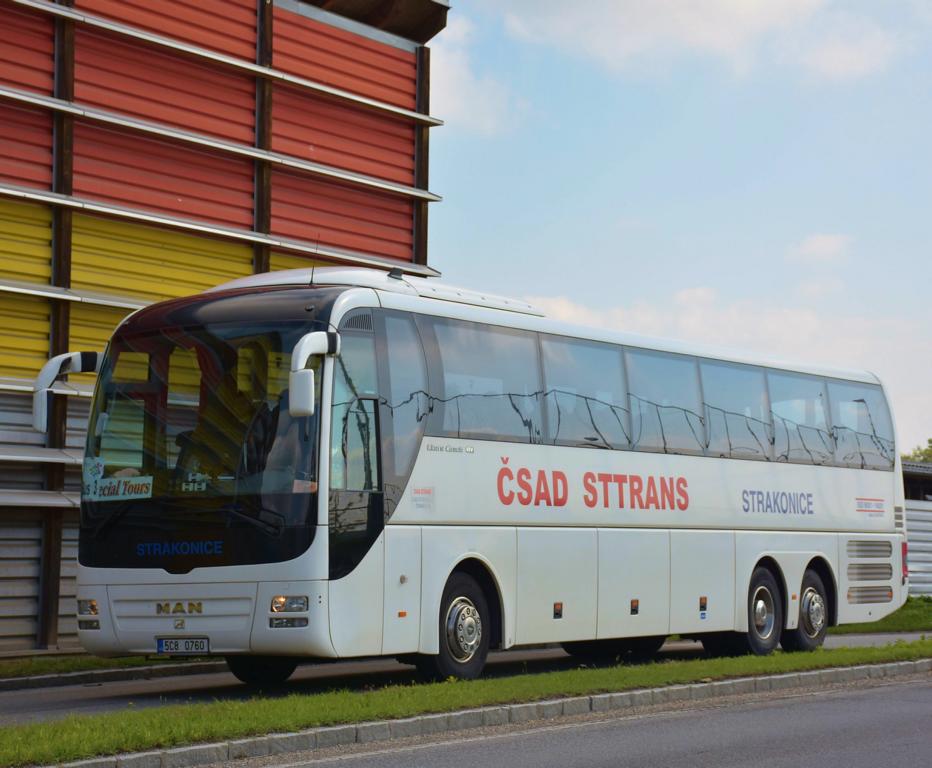 MAN Lion`s Coach von CSAD STTRANS aus der CZ im Mai 2018 in Krems.