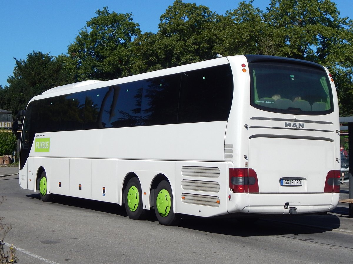 MAN Lion's Coach von Flixbus/Ramsbrock Busreisen aus Deutschland in Tübingen.