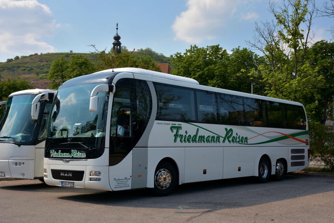 MAN Lion`s Coach von Friedmann Reisen aus der BRD im Mai 2018 in Krems.