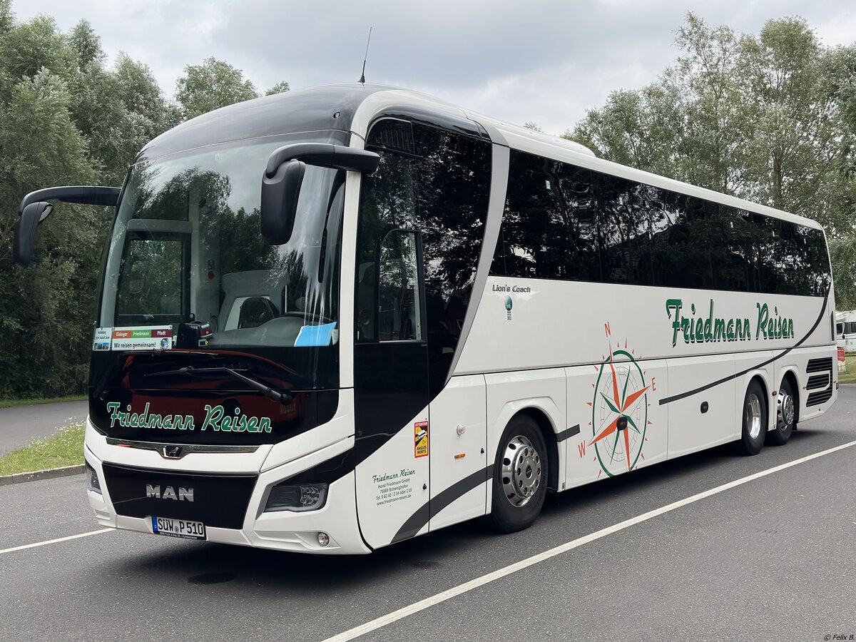 MAN Lion's Coach von Friedmann Reisen aus Deutschland in Plau am See.