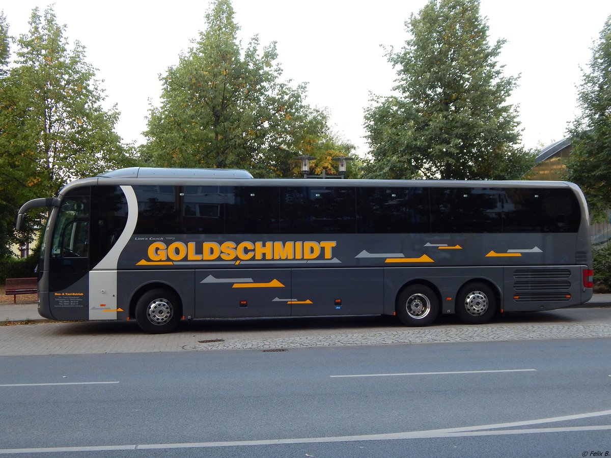 MAN Lion's Coach von Goldschmidt aus Deutschland in Neubrandenburg.