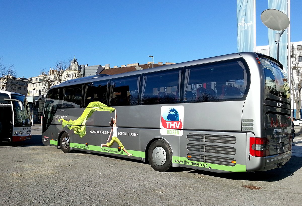 MAN Lions Coach von k & k Busreisen aus sterreich in Wien gesehen.