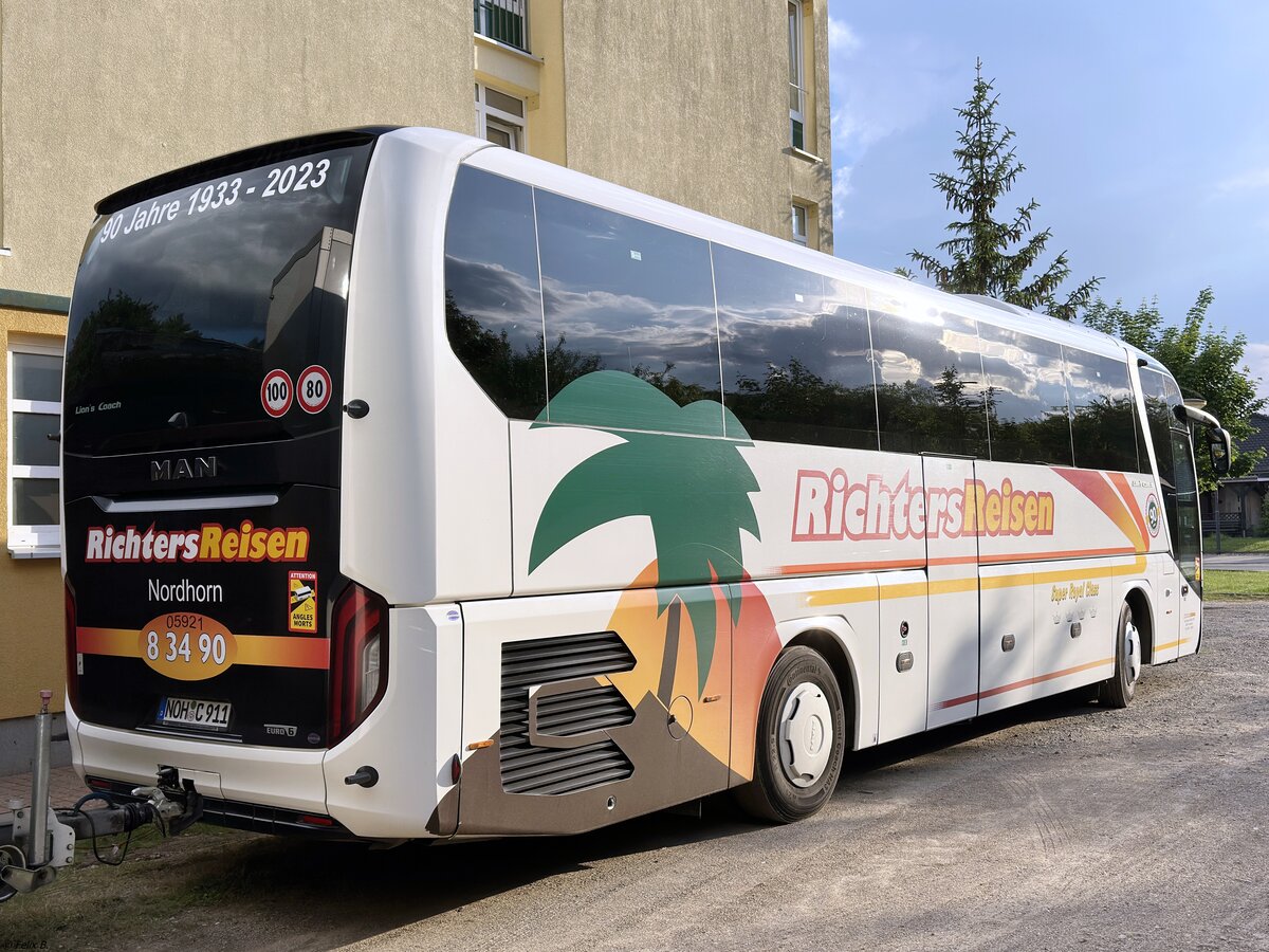 MAN Lion's Coach von Richters Reisen aus Deutschland in Malchow.