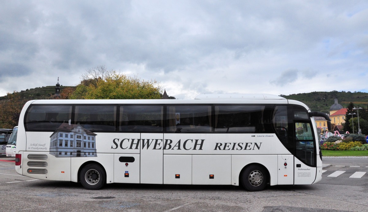 MAN LION`s COACH von SCHWEBACH Reisen/sterreich im September 2013 in Krems.