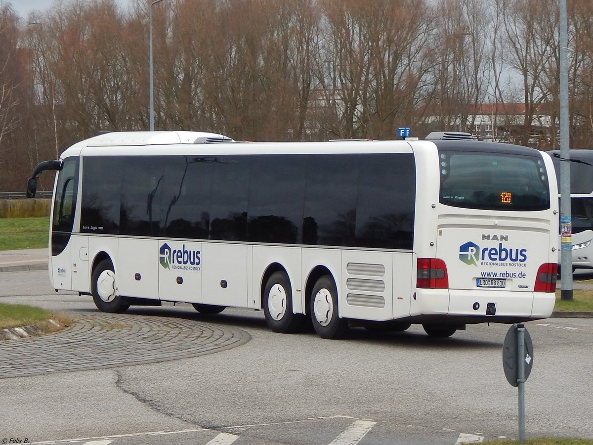 MAN Lion's Regio von Regionalbus Rostock in Rostock.