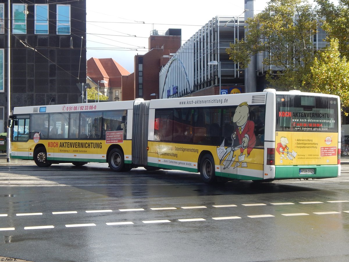 MAN Niederflurbus 2. Generation von Dau Bus aus Deutschland in Hannover.