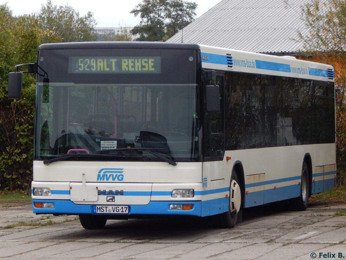 MAN Niederflurbus 2. Generation der MVVG in Neubrandenburg.