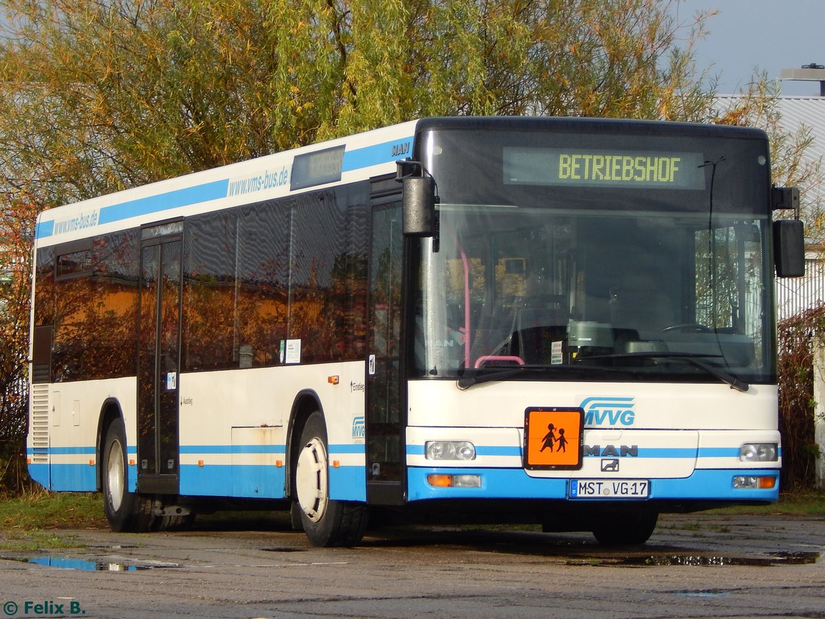 MAN Niederflurbus 2. Generation der MVVG in Neubrandenburg.