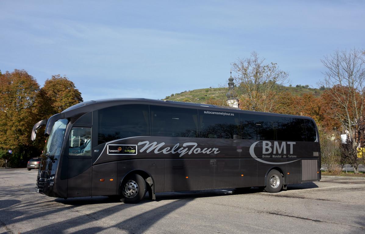 MAN SC7 Sunsundegui von Mely Tour (BMT) aus Spanien 10/2017 in Krems.
