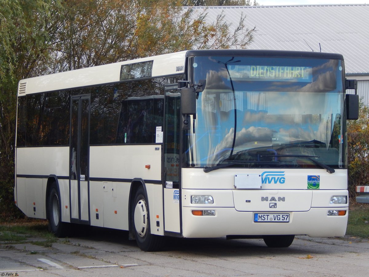 MAN SÜ 283 der MVVG in Neubrandenburg.