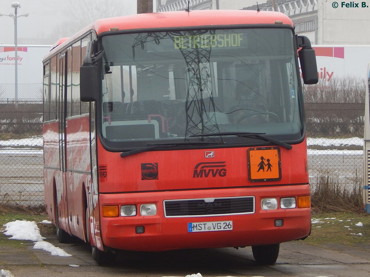 MAN ÜL 313 der MVVG in Neubrandenburg.