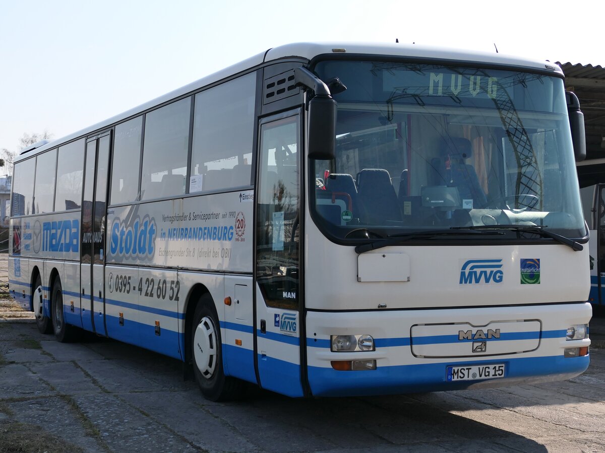 MAN ÜL 313 der MVVG in Neubrandenburg.