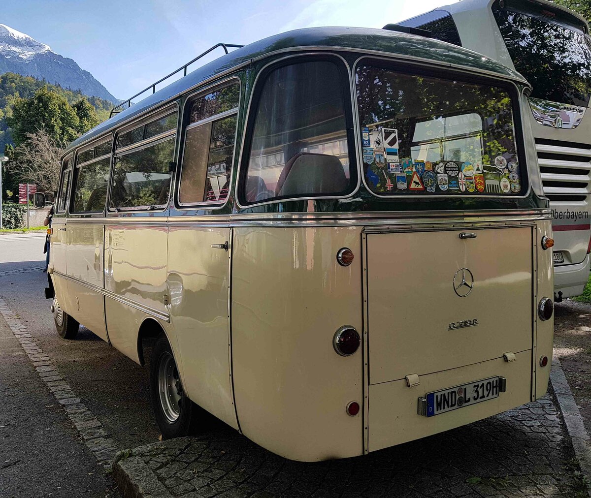 MB O 319 D, gesehen im September 2022 in Berchtesgaden