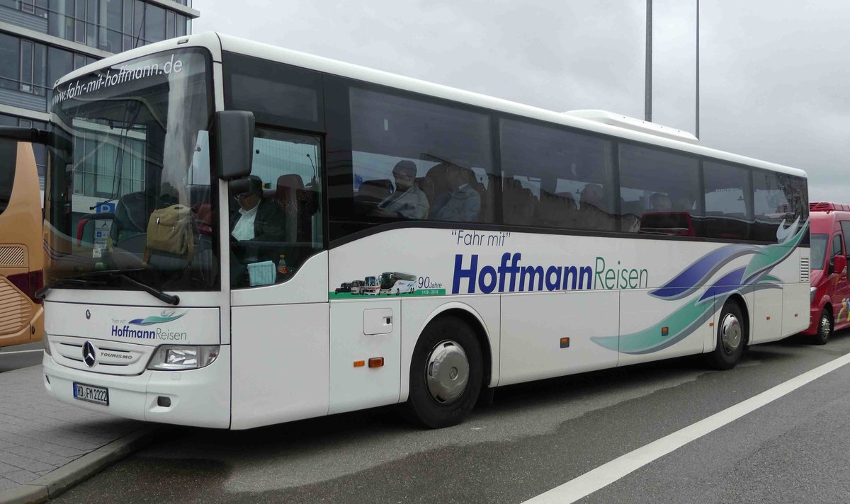 MB Tourismo von HOFFMANN aus Leimen steht bei den Retro Classics 2019 in Stuttgart