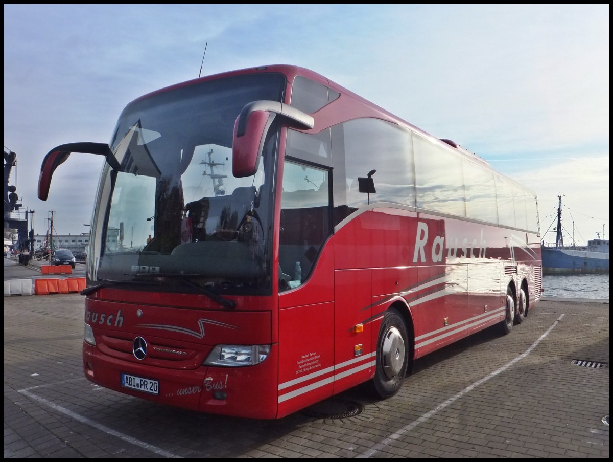 Mein 6000 Busbild auf busse-welt.startbilder.de !
Mercedes Tourismo von Rausch aus Deutschland im Stadthafen Sassnitz.