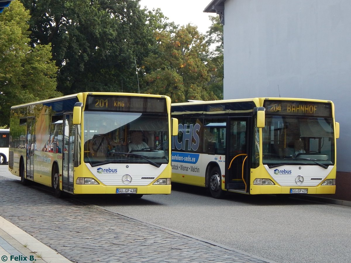 Mercedes Citaro I von Regionalbus Rostock in Güstrow. 